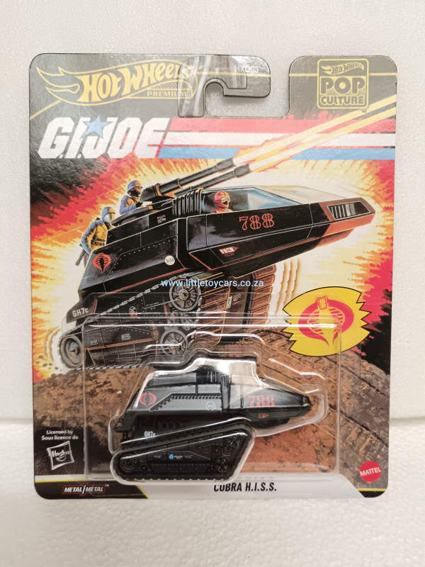 Hot Wheels Premium Pop Culture GI Joe Cobra H.I.S.S