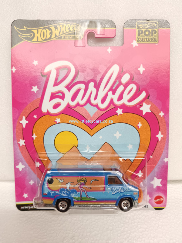 Hot Wheels Premium Pop Culture Barbie Custom GMC Panel Van