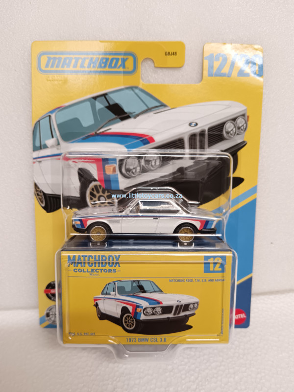 Matchbox Collectors series #12 1973 BMW CSL 3.0