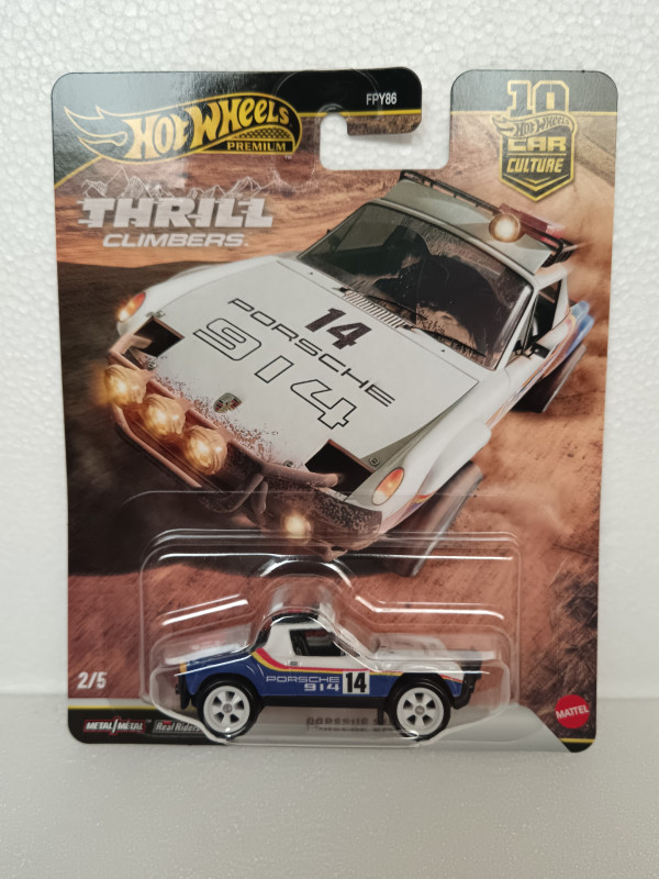 Hot Wheels Thrill Climber Porsche 914